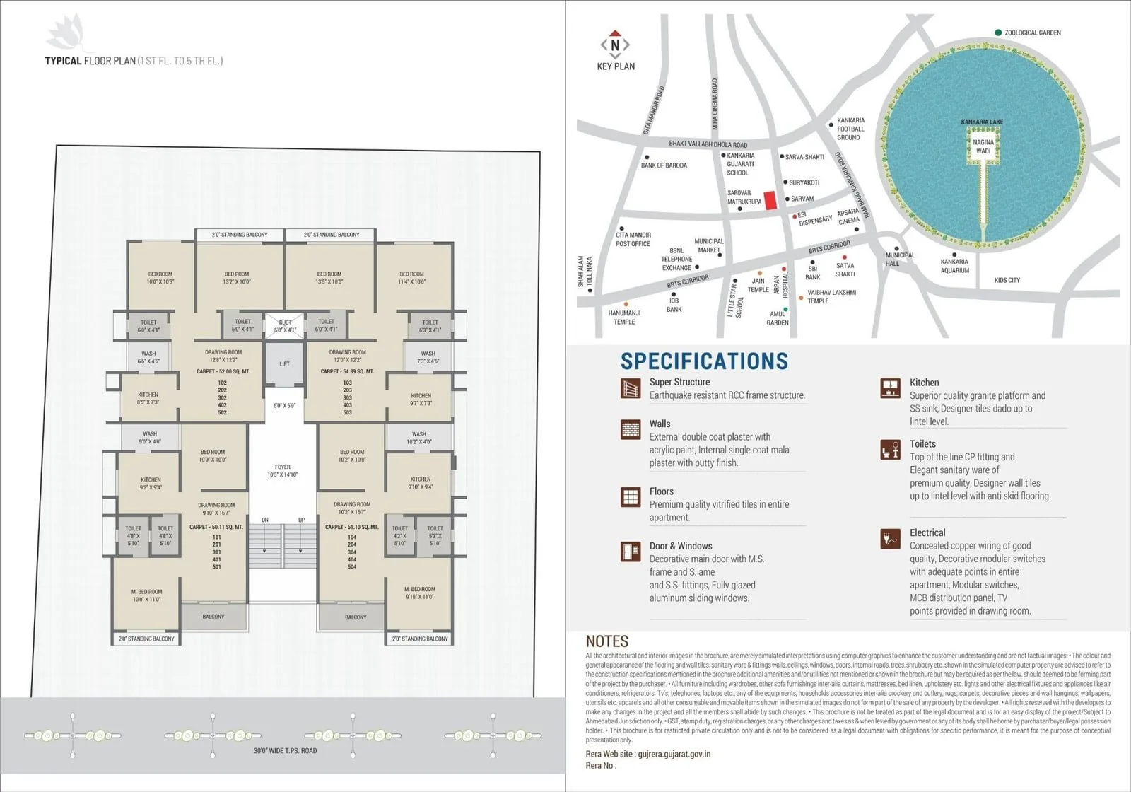 JALDEEP RESIDENCY Floor Plan