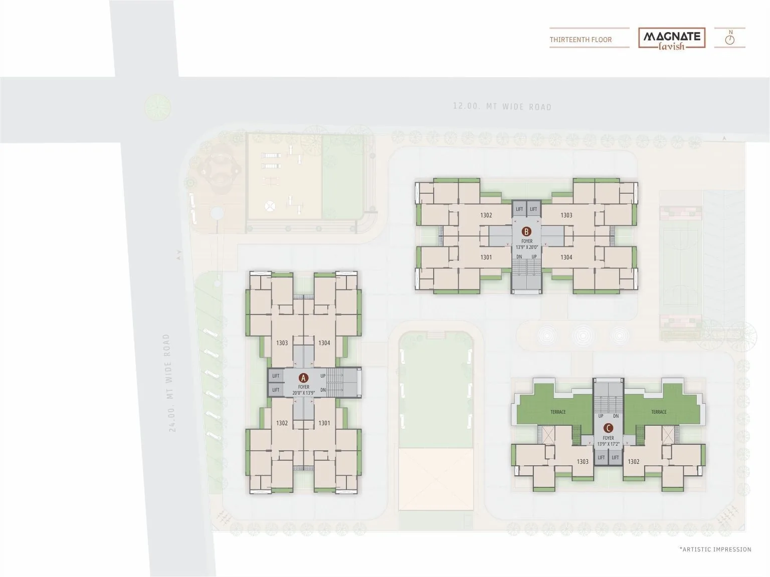 MAGNATE LAVISH Floor Plan