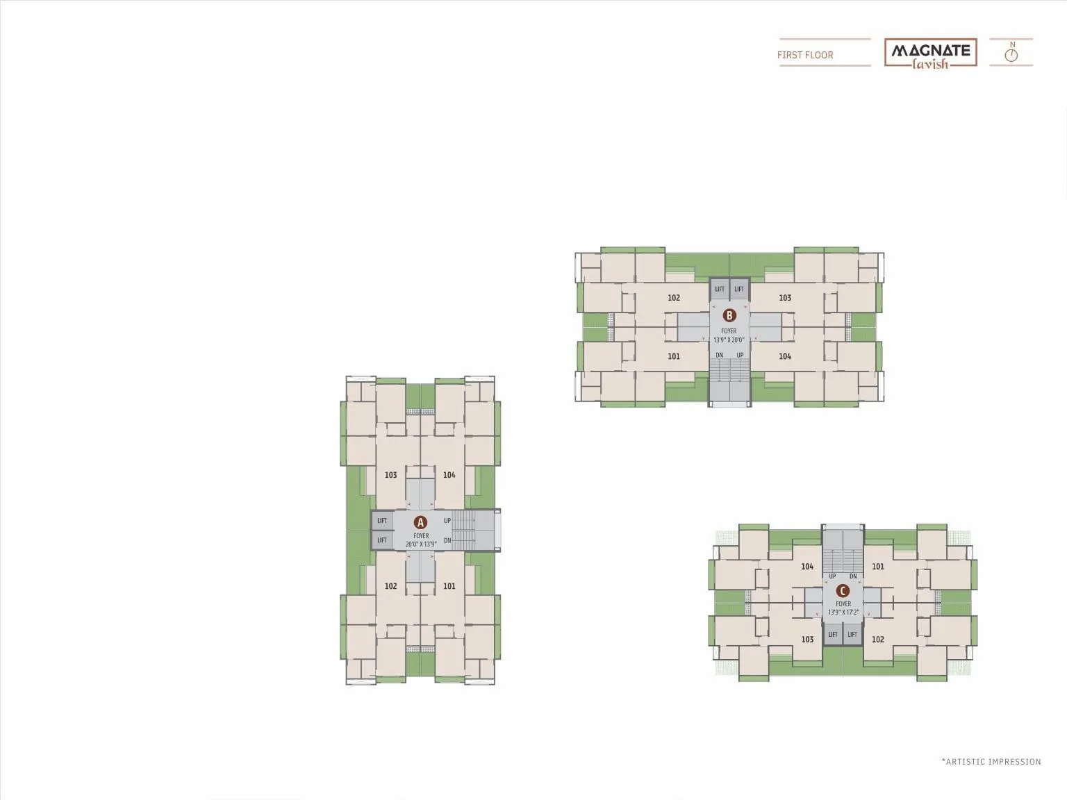 MAGNATE LAVISH Floor Plan