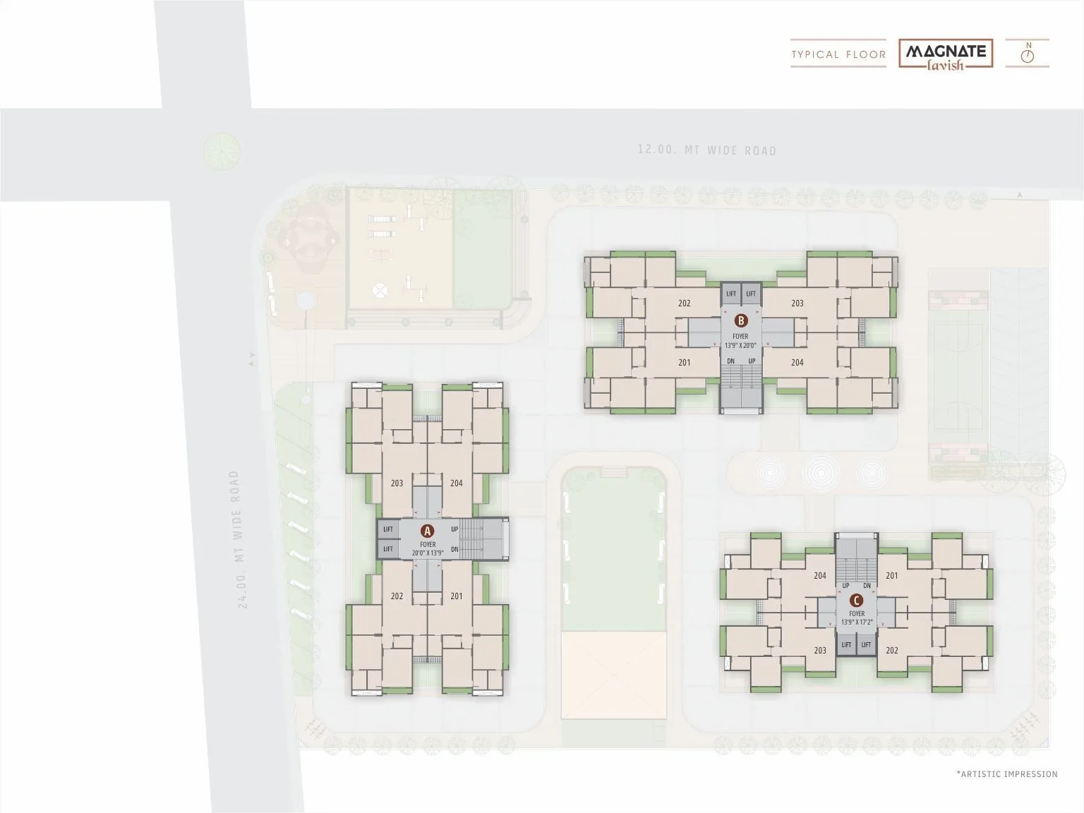 MAGNATE LAVISH Floor Plan