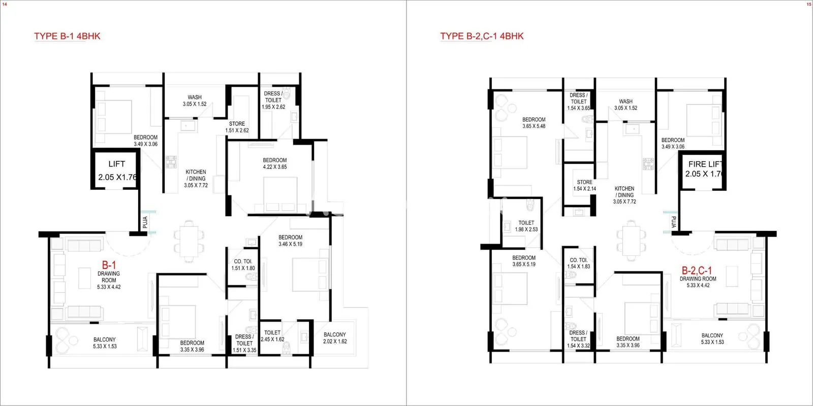 SAMATVA AMARYLLIS Floor Plan