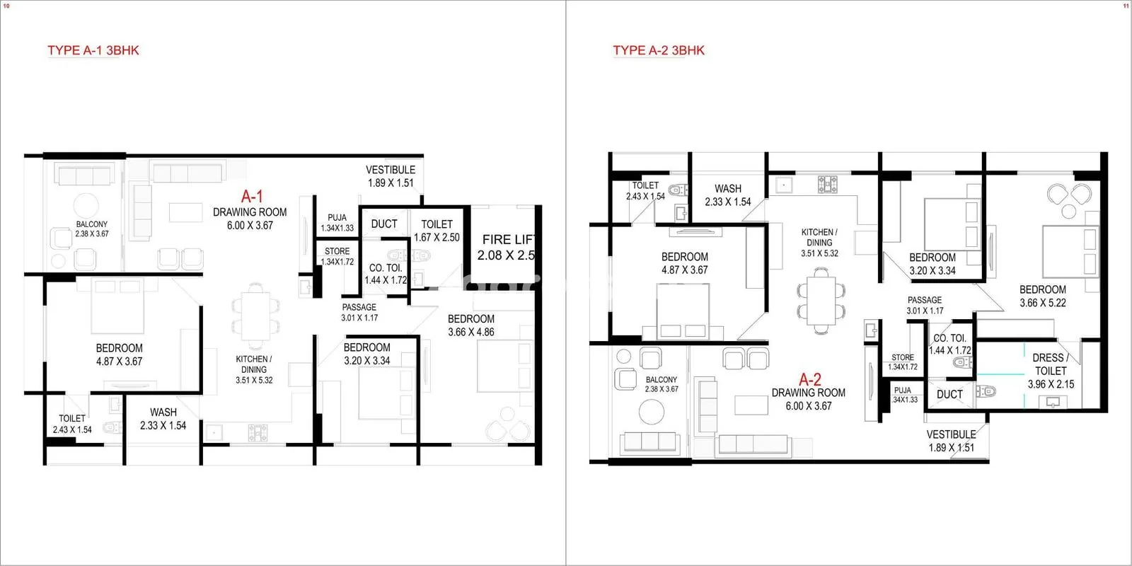 SAMATVA AMARYLLIS Floor Plan