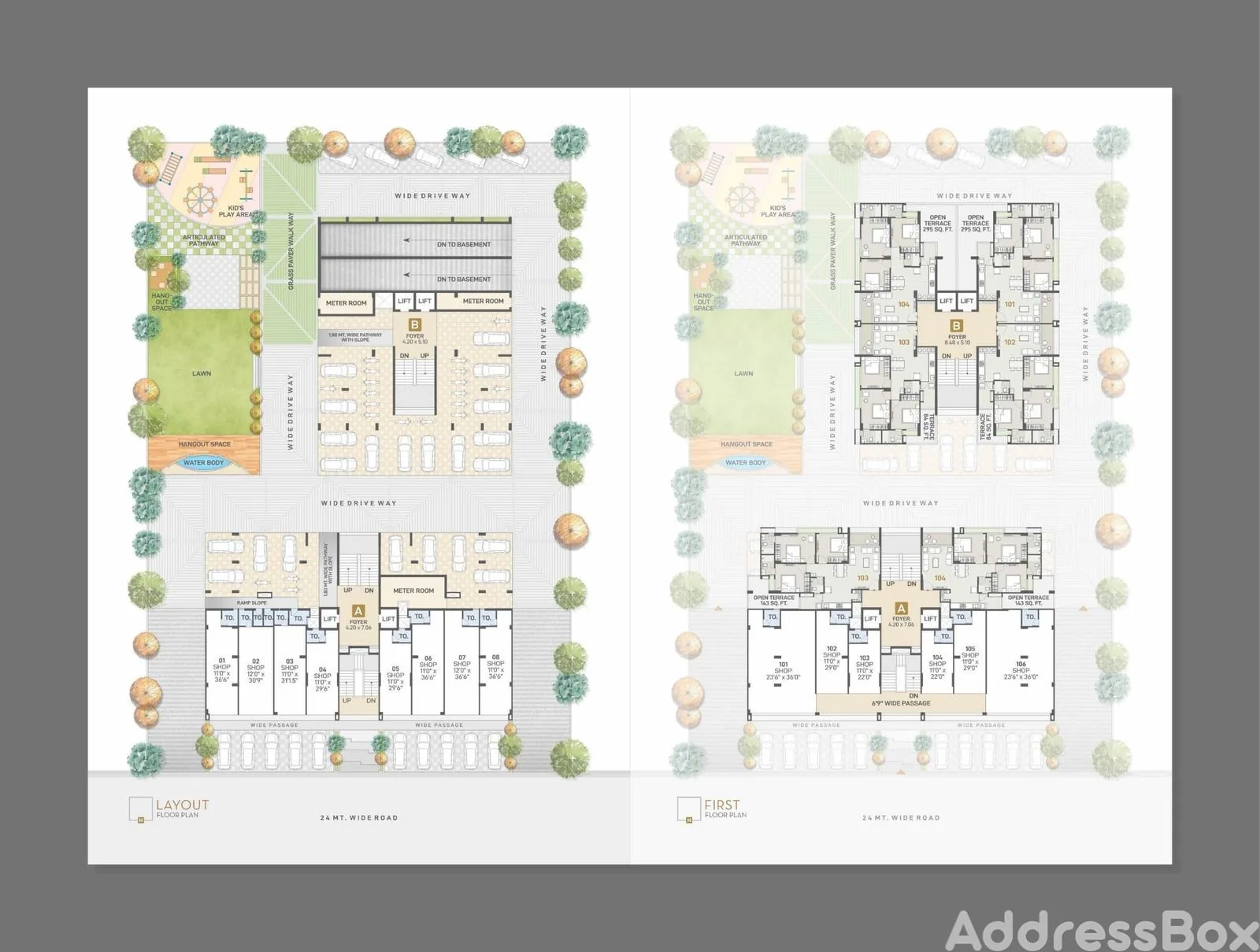 MAPLE SKYVIEW - Commercial Floor Plan