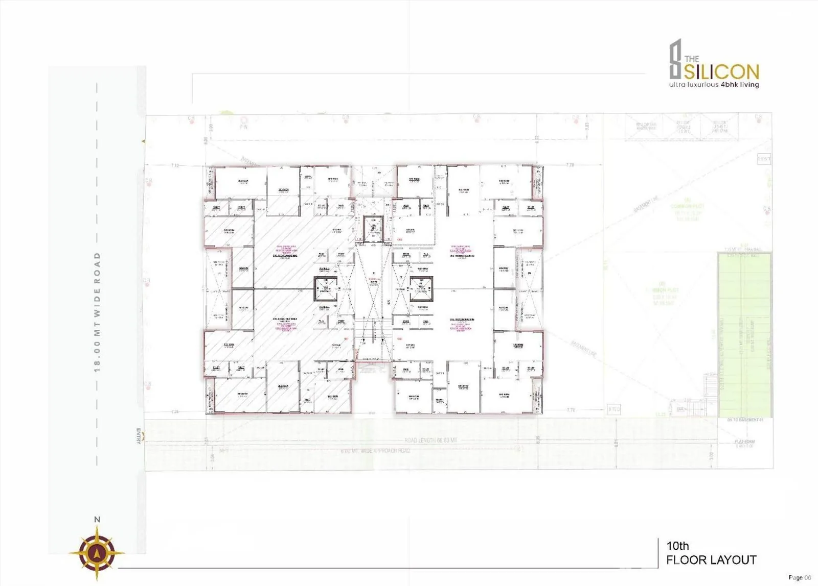 THE SILICON Floor Plan