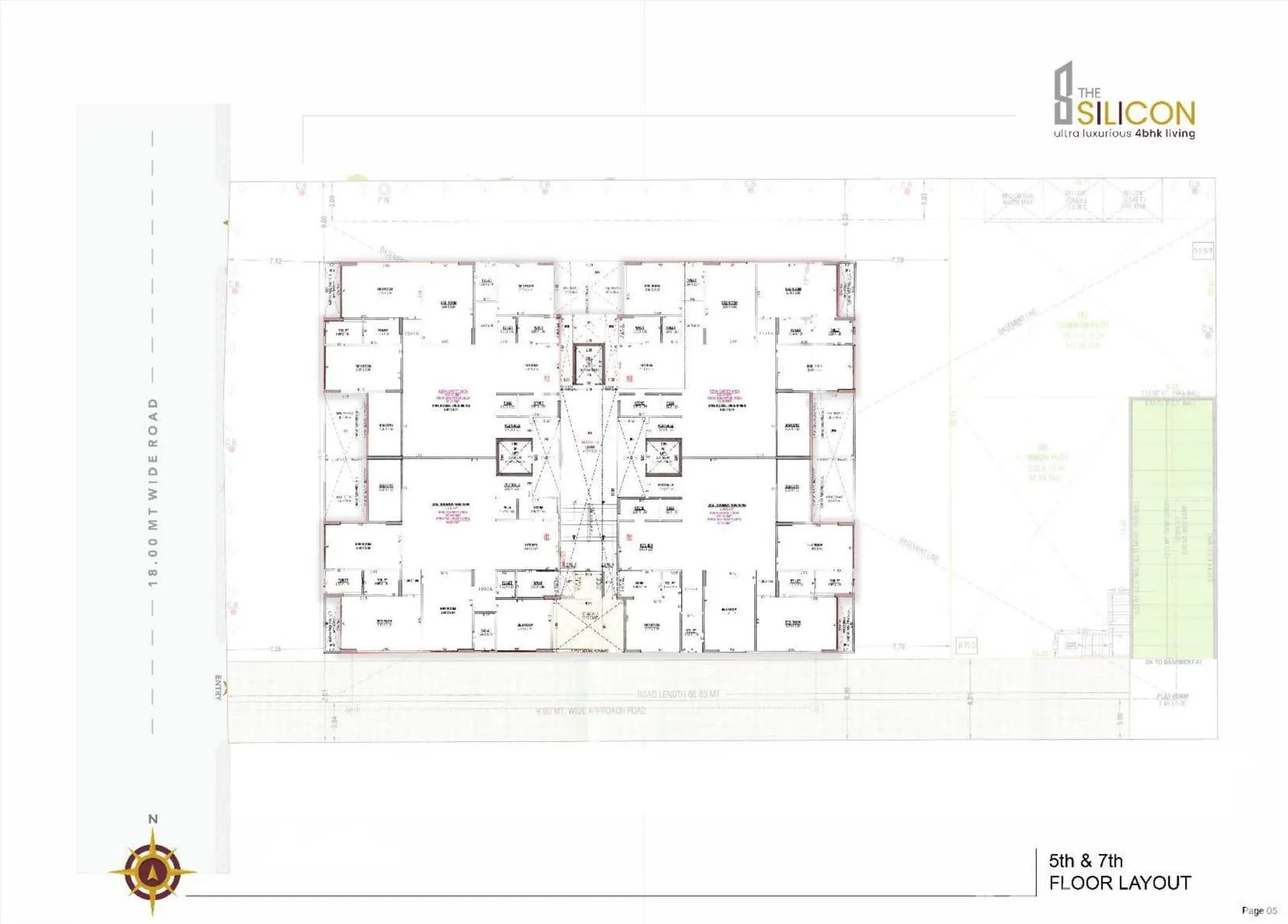 THE SILICON Floor Plan