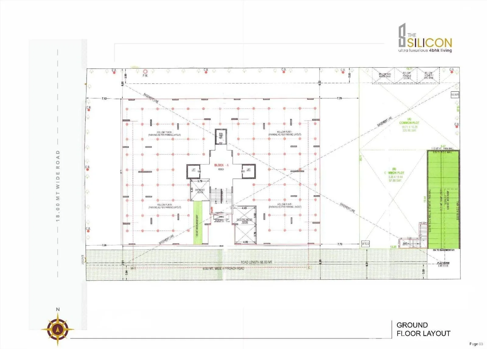 THE SILICON Floor Plan