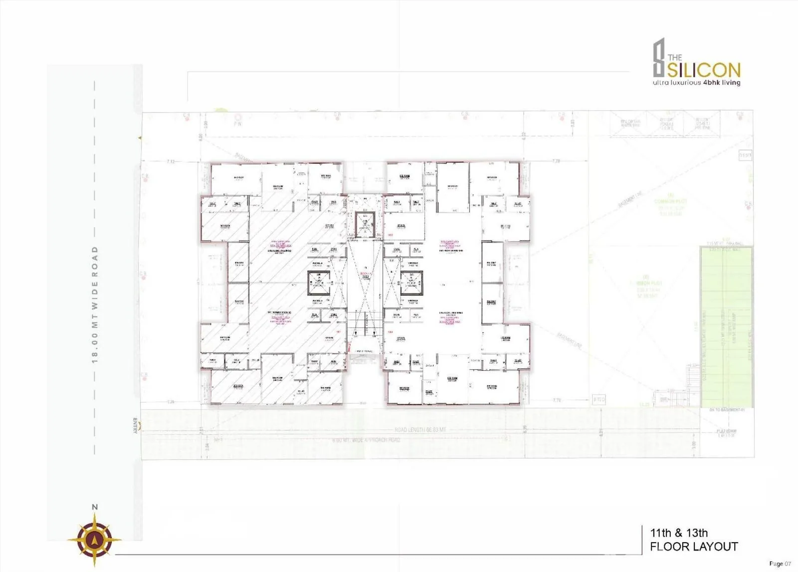 THE SILICON Floor Plan