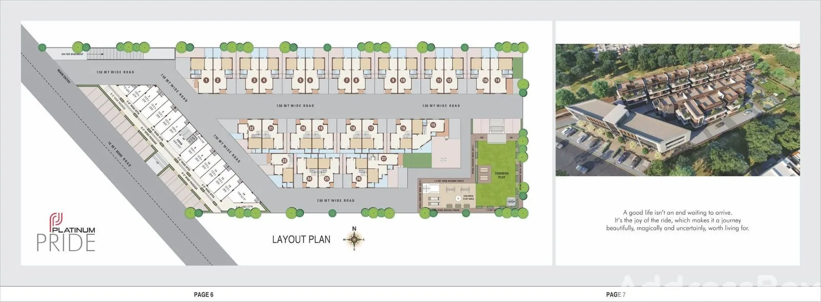 PLATINUM PRIDE - Commercial Cluster Plan