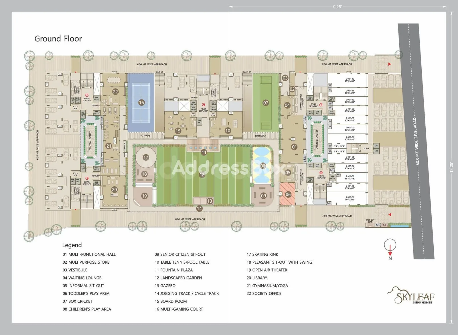 SKY LEAF Floor Plan