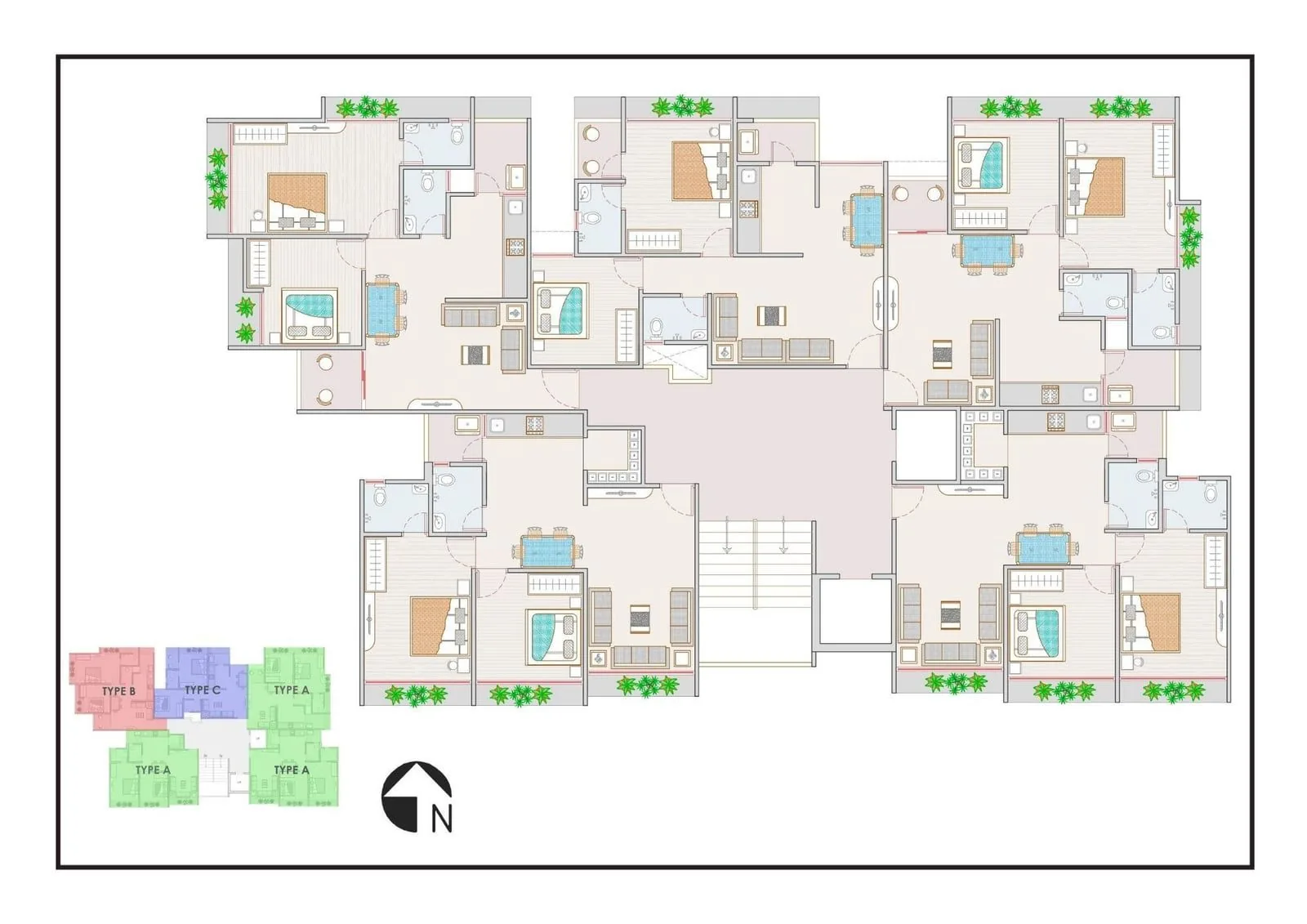 PAVAN ELEGANCE Floor Plan