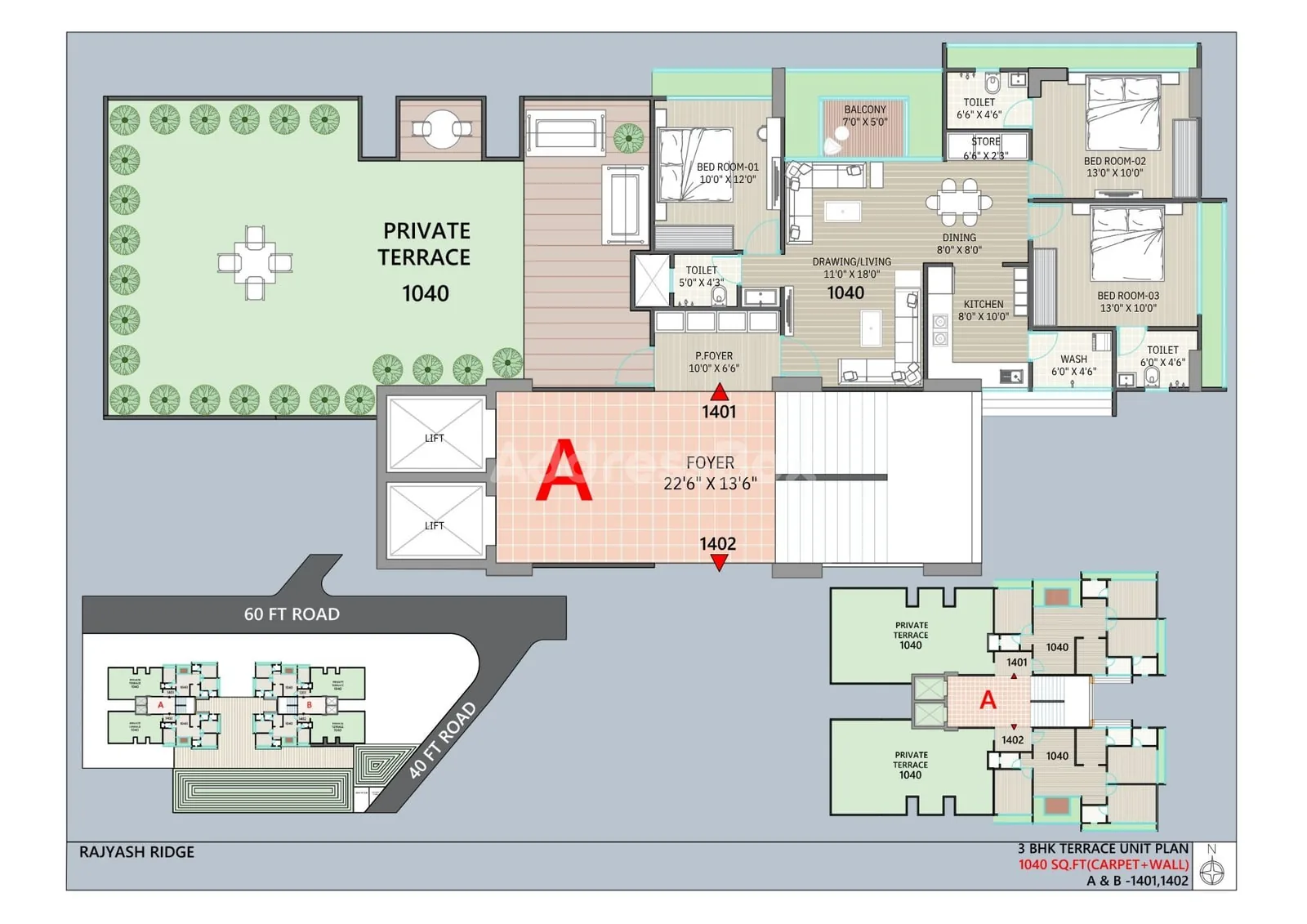 Rajyash Ridge Floor Plan