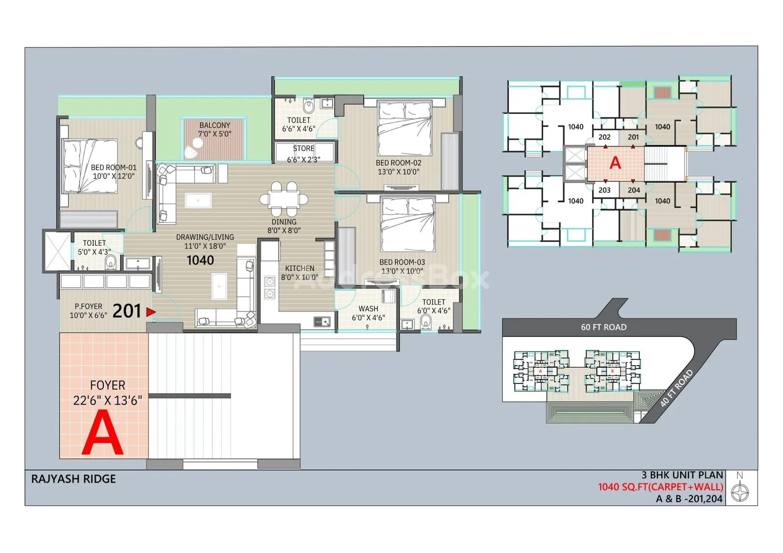Rajyash Ridge Floor Plan