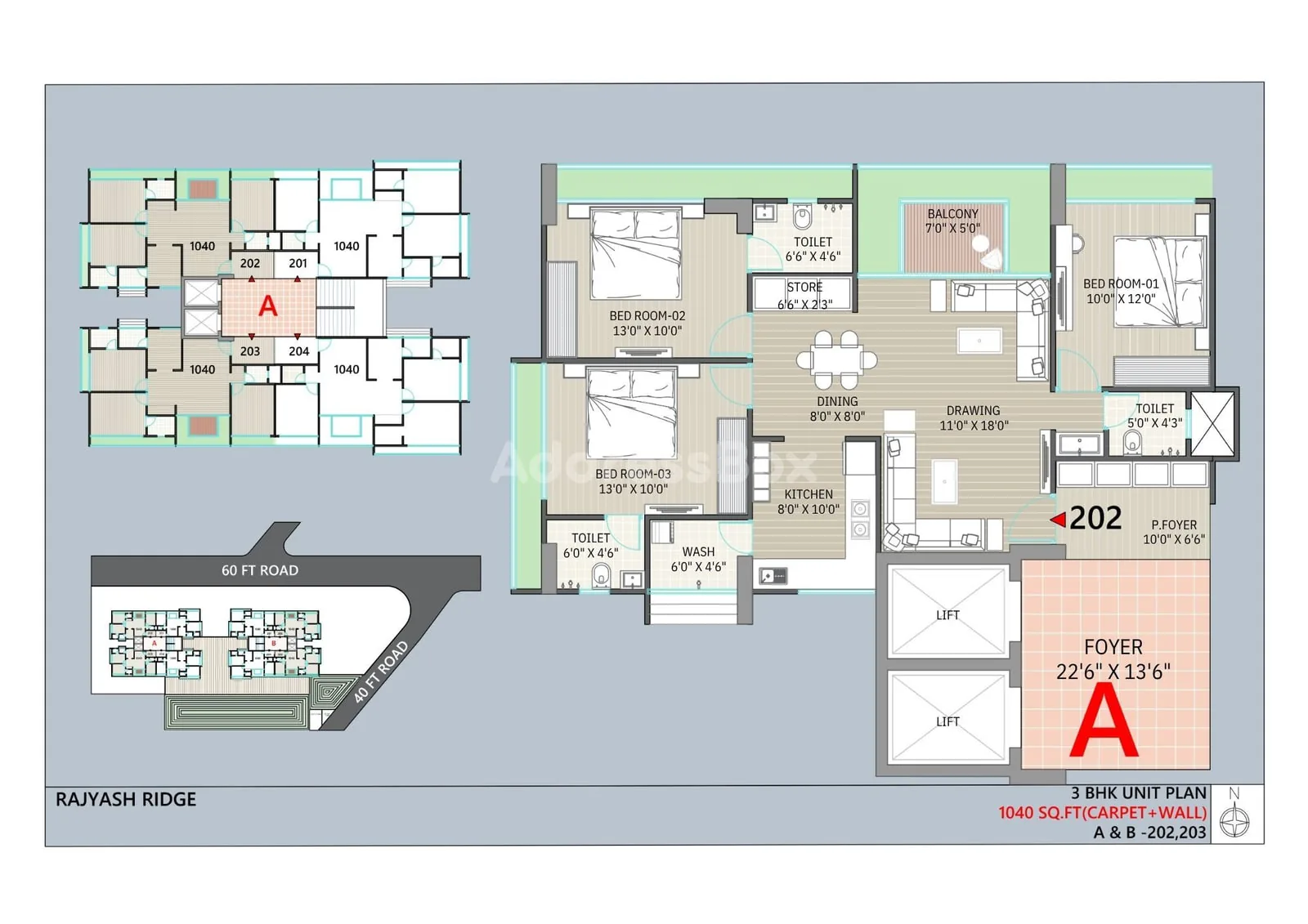 Rajyash Ridge Floor Plan