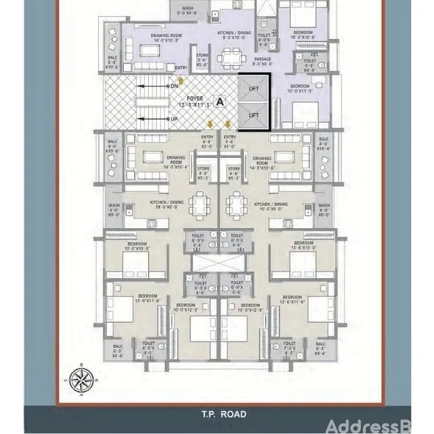 SHAILEE APPARTMENT Floor Plan
