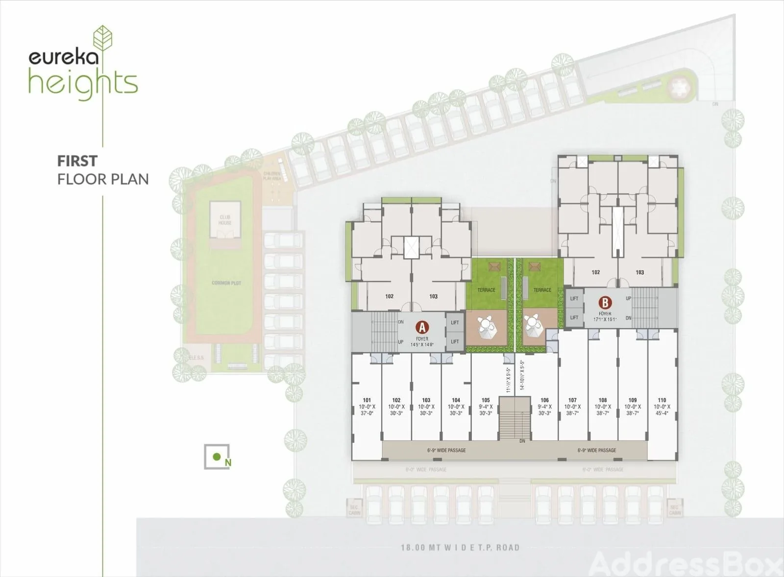EUREKA HEIGHTS - Commercial Floor Plan
