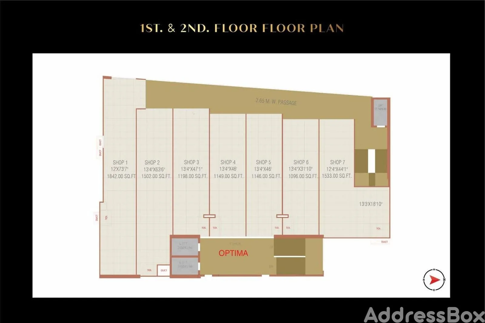 MORE TOWERS - Commercial Floor Plan