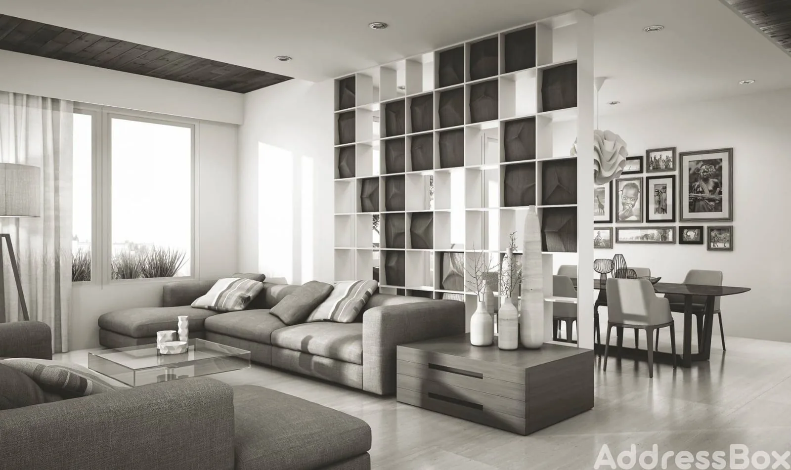 Shivalik Residences Living Room