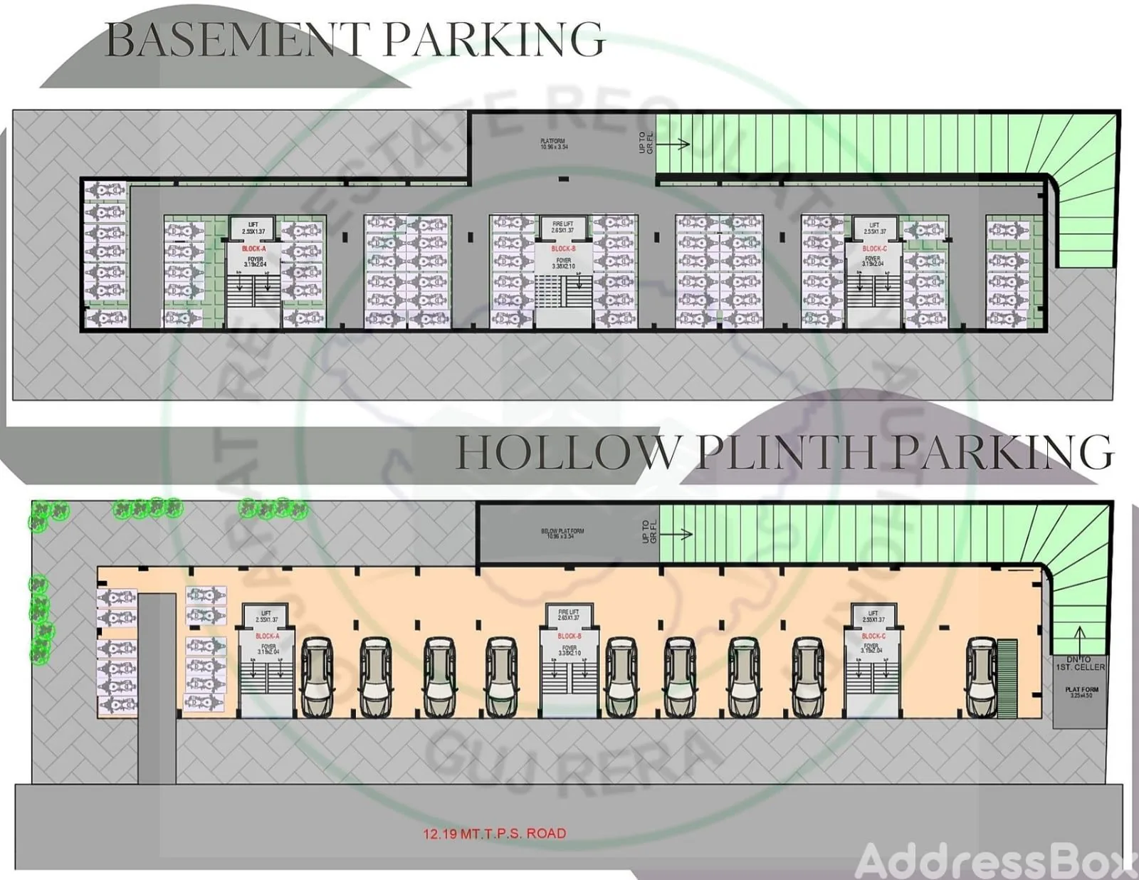LENTIN APPARTMENT Cluster Plan