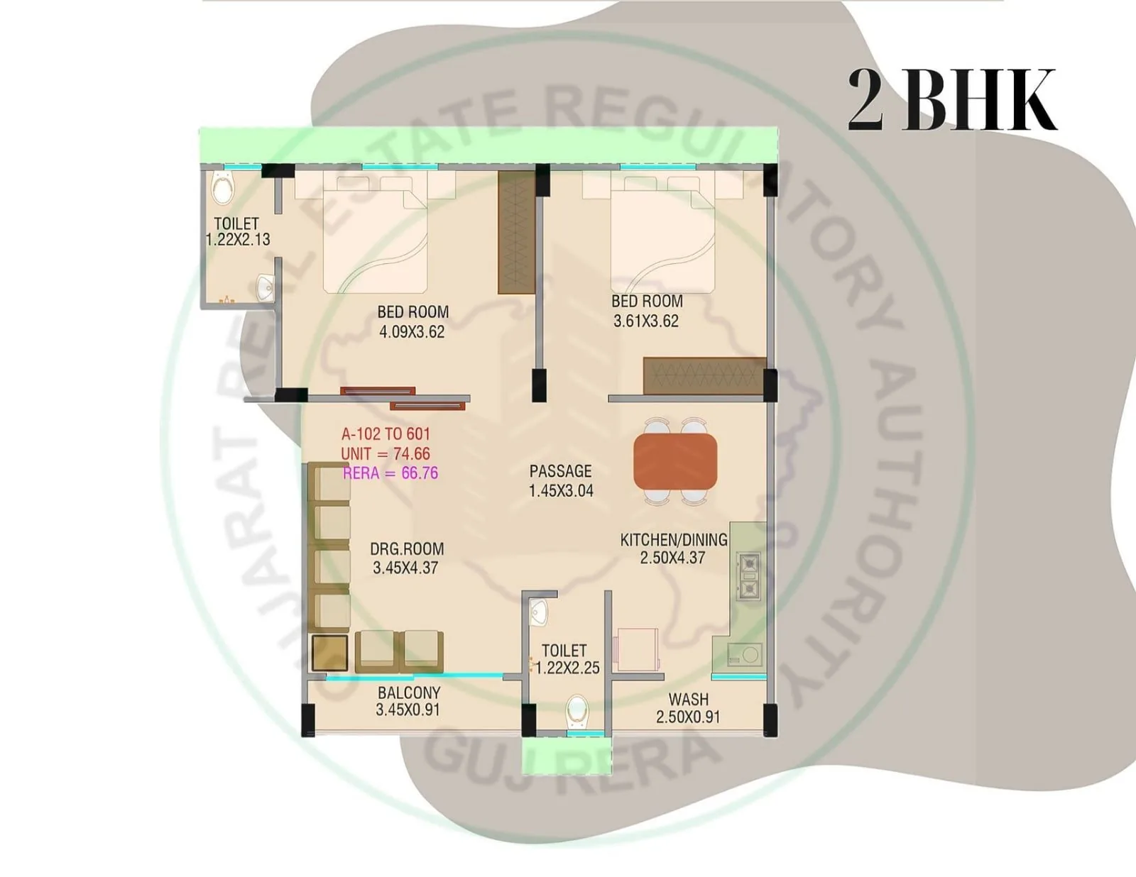 LENTIN APPARTMENT Floor Plan