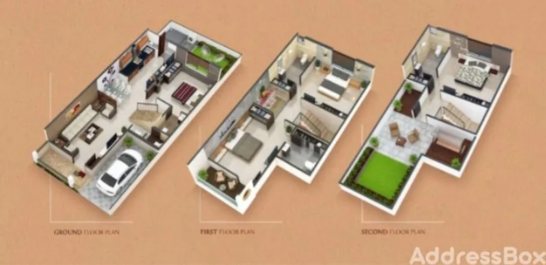 BHAGWAT VILLA 2 Floor Plan