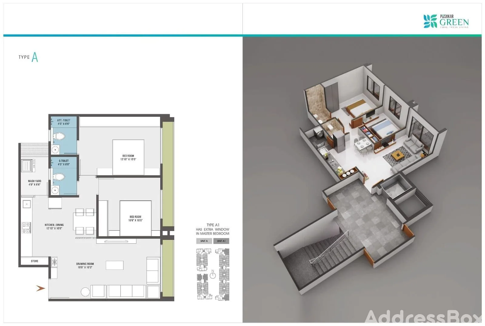 PUSHKAR GREEN Floor Plan