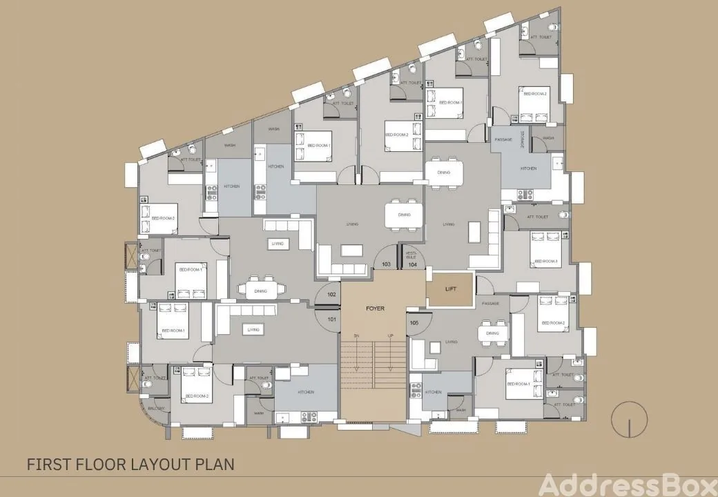 VEER ELEGANCE Floor Plan