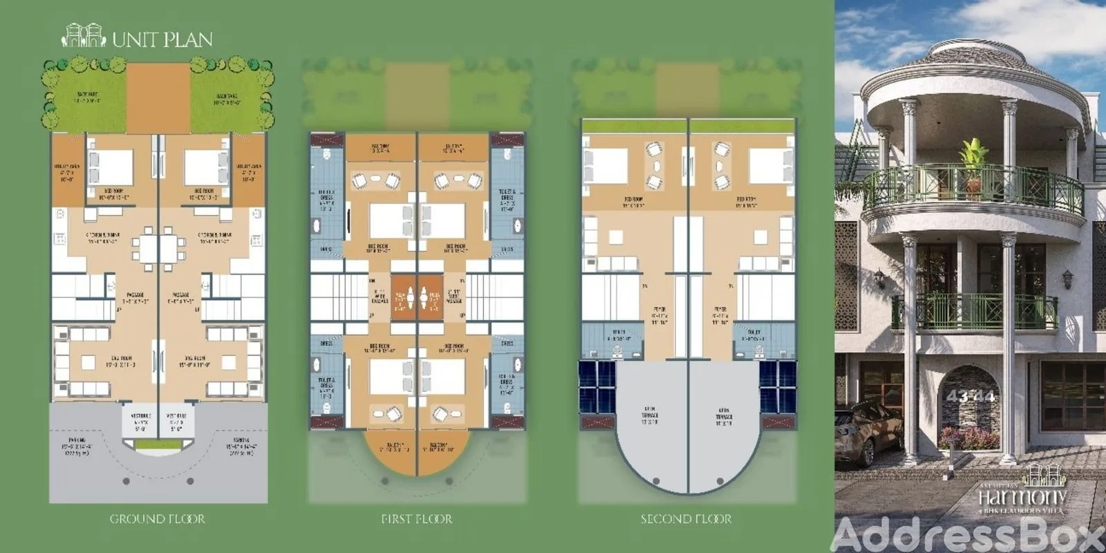 ANUSTHAN HARMONY Floor Plan
