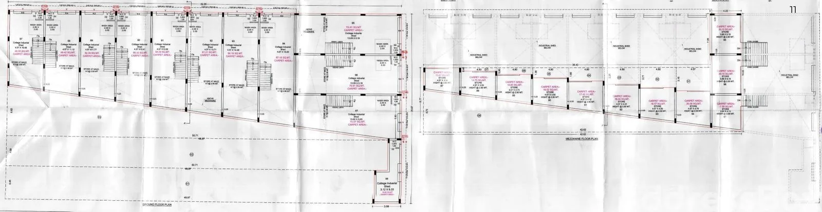 MAHAVEER COTTAGE INDUSTRIAL PARK-3 Floor Plan
