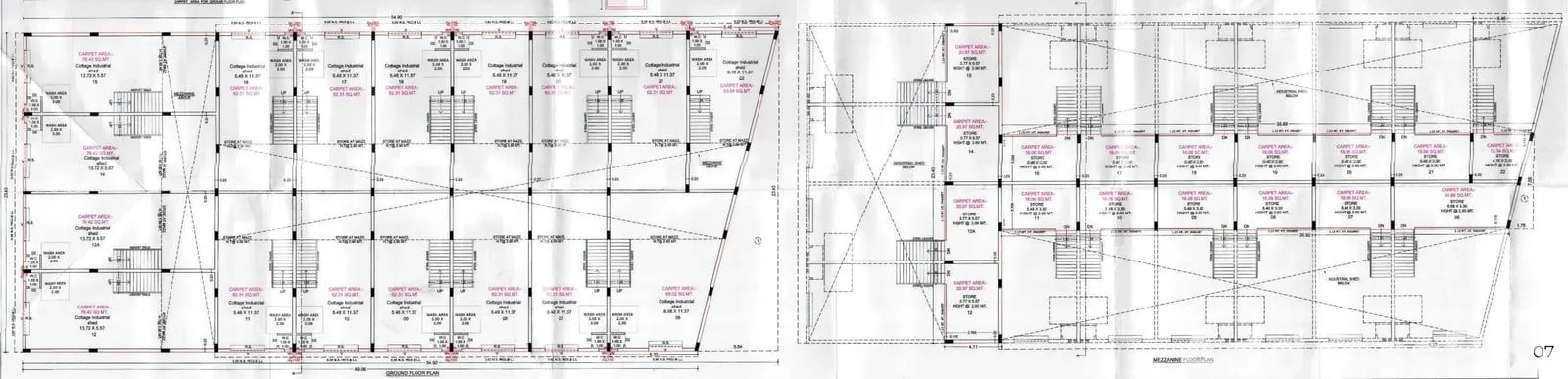 MAHAVEER COTTAGE INDUSTRIAL PARK-3 Floor Plan