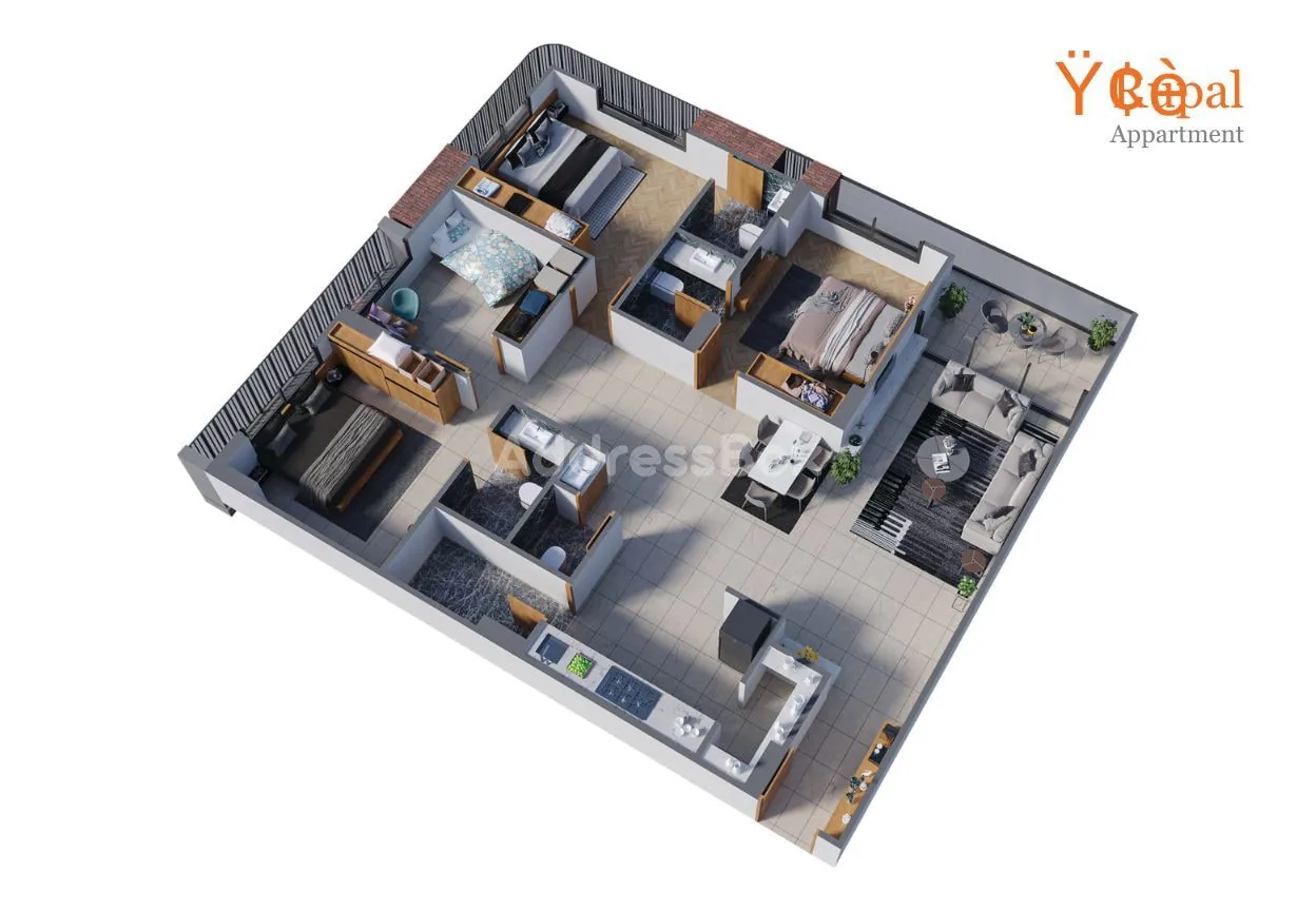 Shree Rupal Appartment Floor Plan