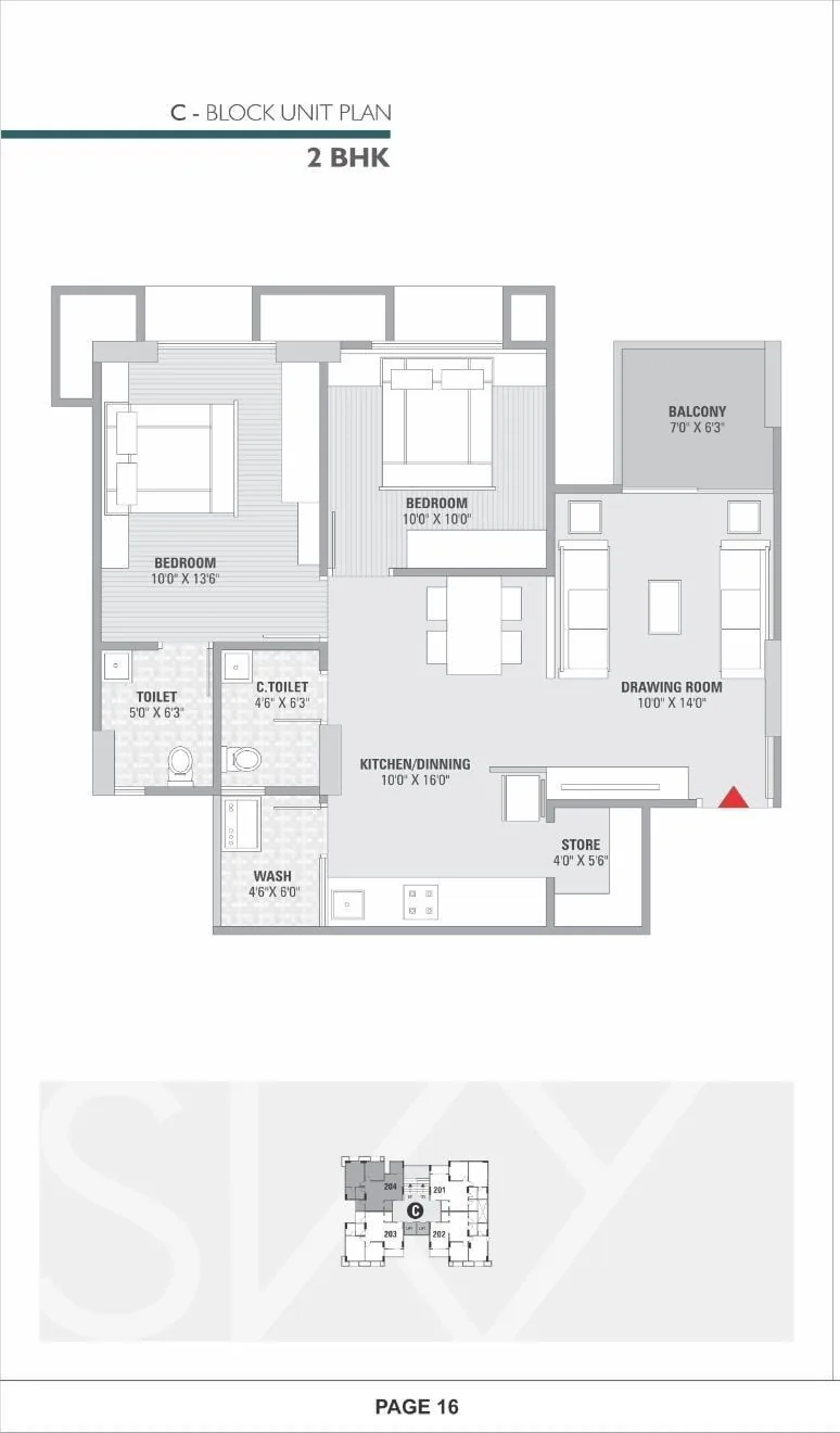 PIOUS SKY Floor Plan