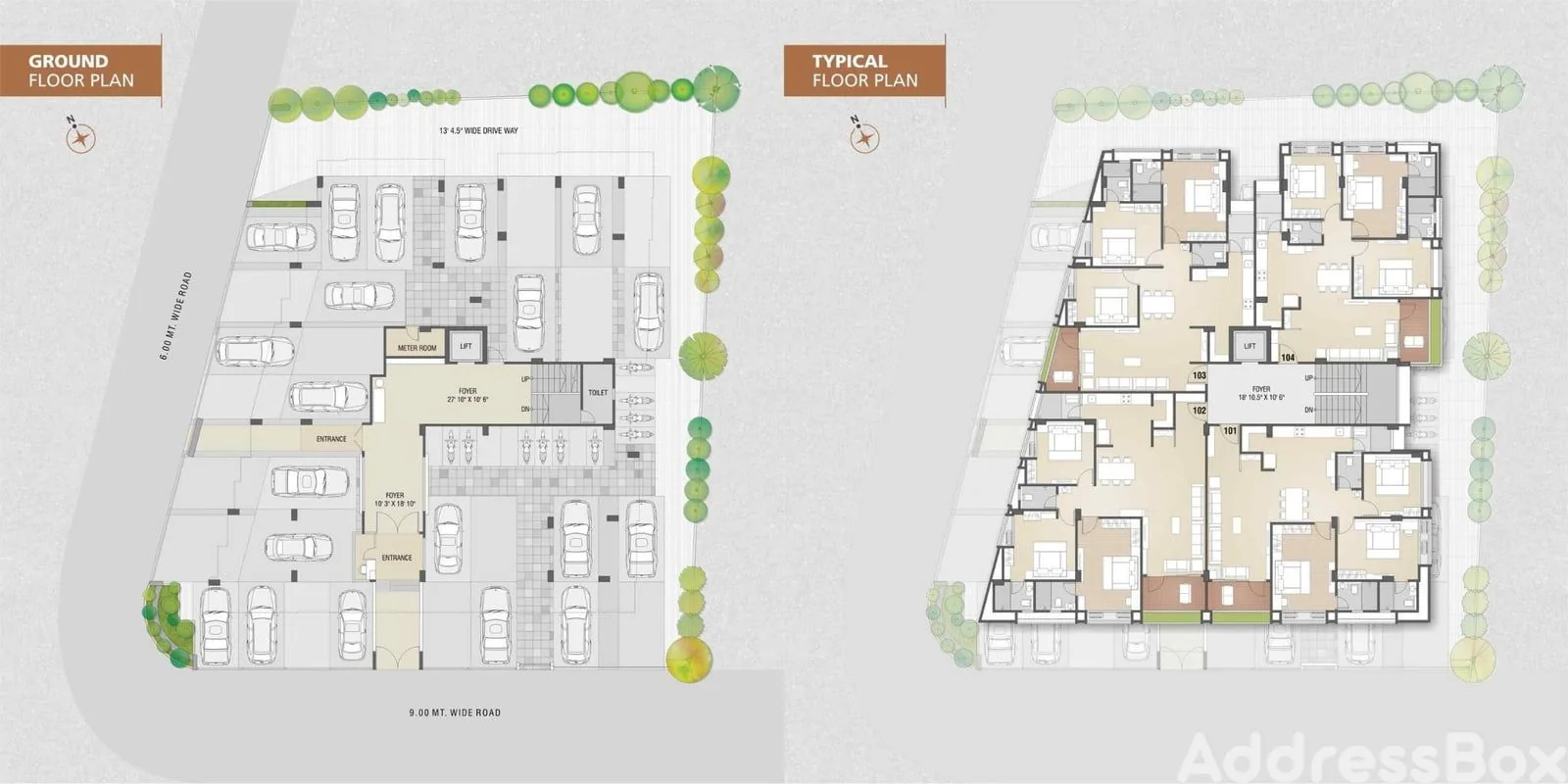 AURA ANMOL Floor Plan
