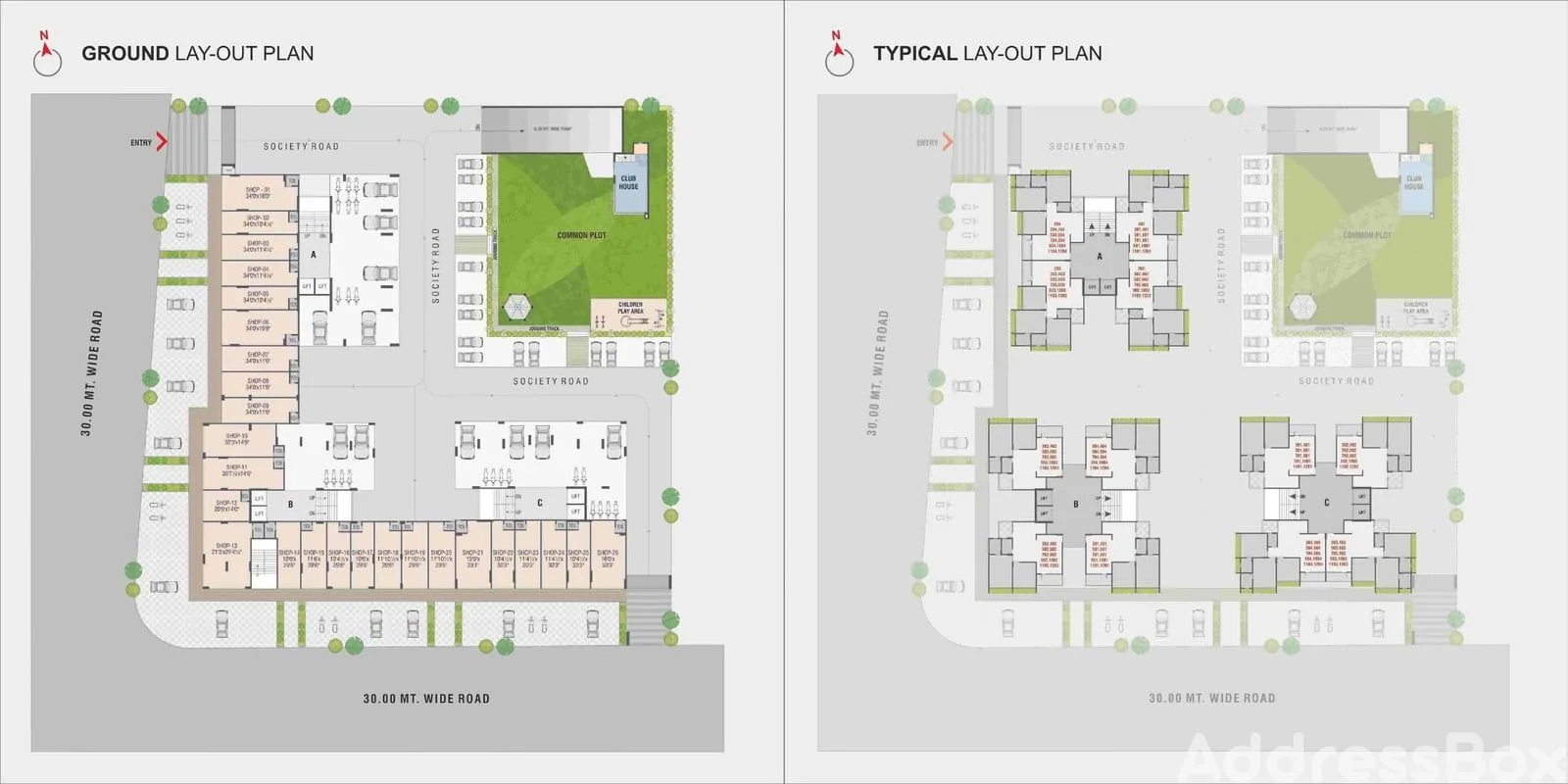 MAPLE HEIGHTS - Commercial Floor Plan