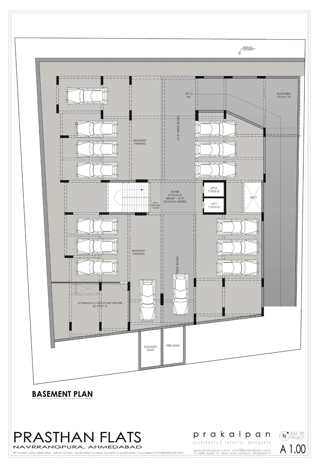 PRASTHAN APPARTMENTS Floor Plan