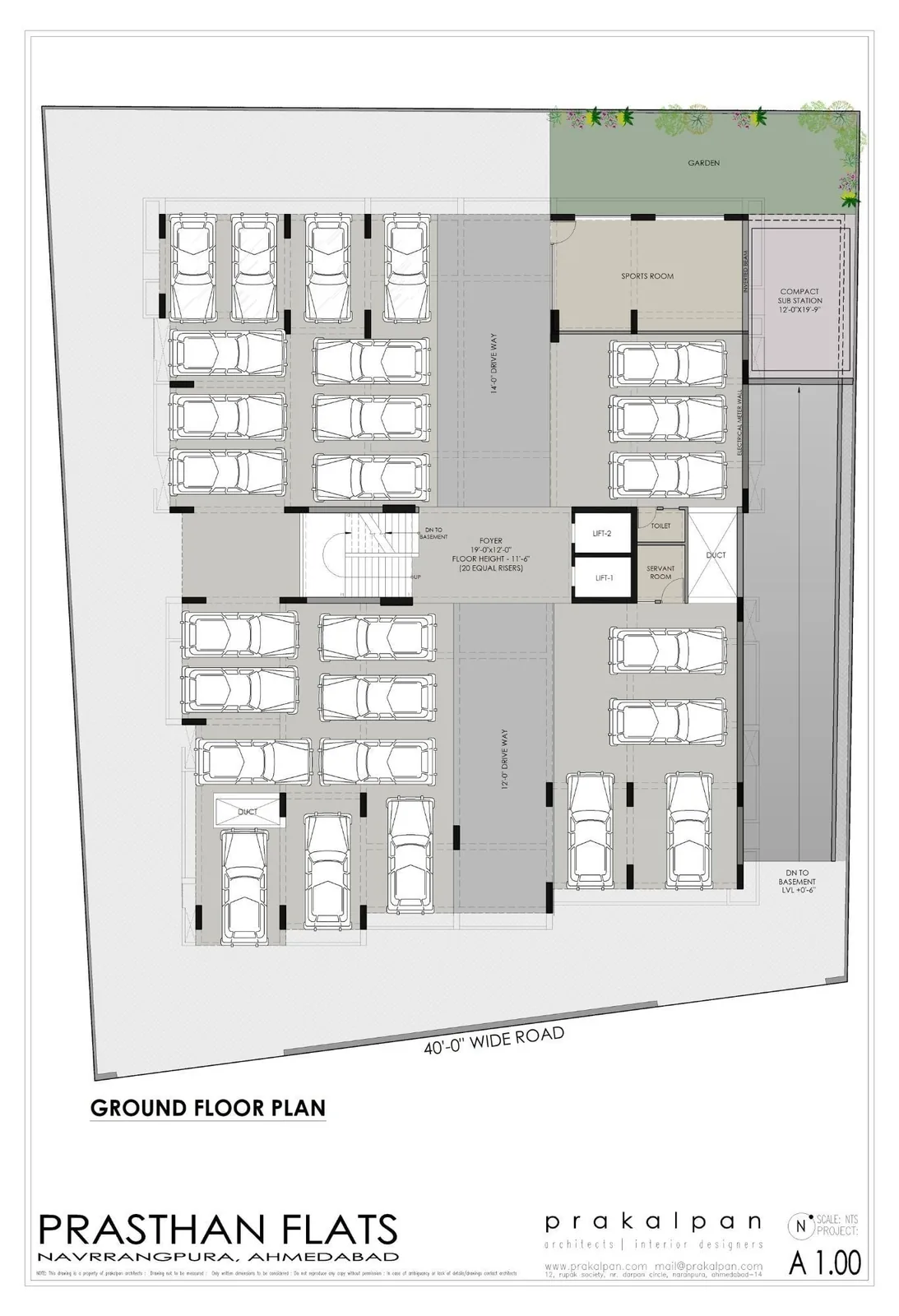 PRASTHAN APPARTMENTS Floor Plan