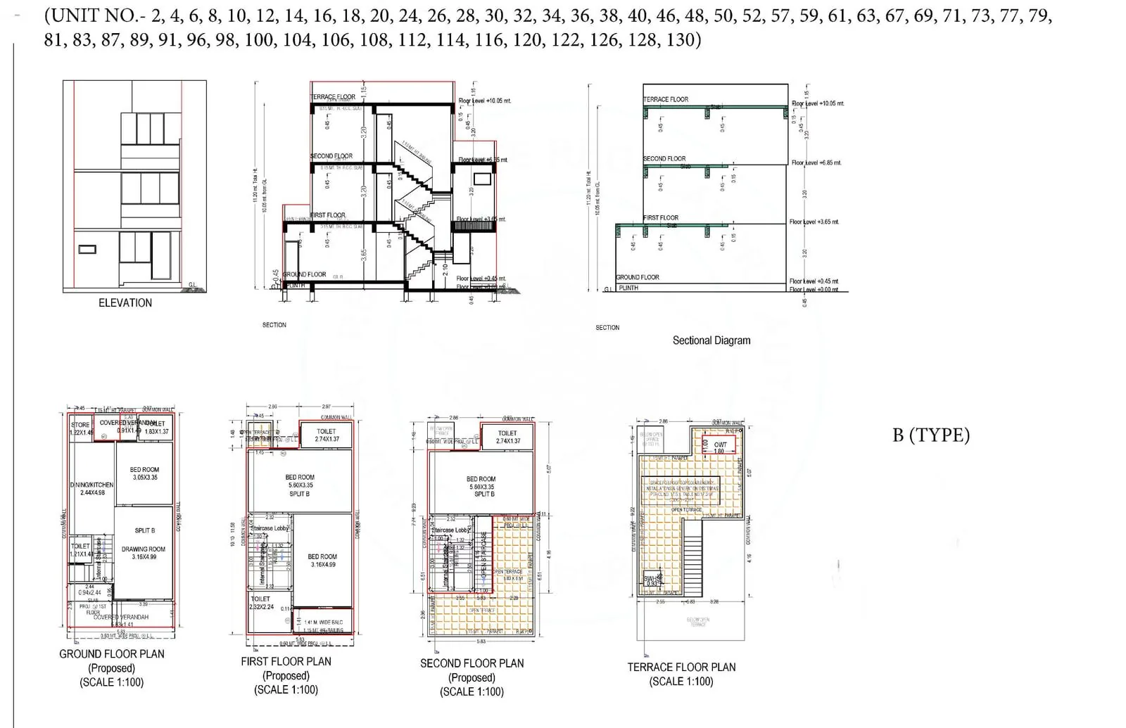 MAHADEV VILLA Floor Plan