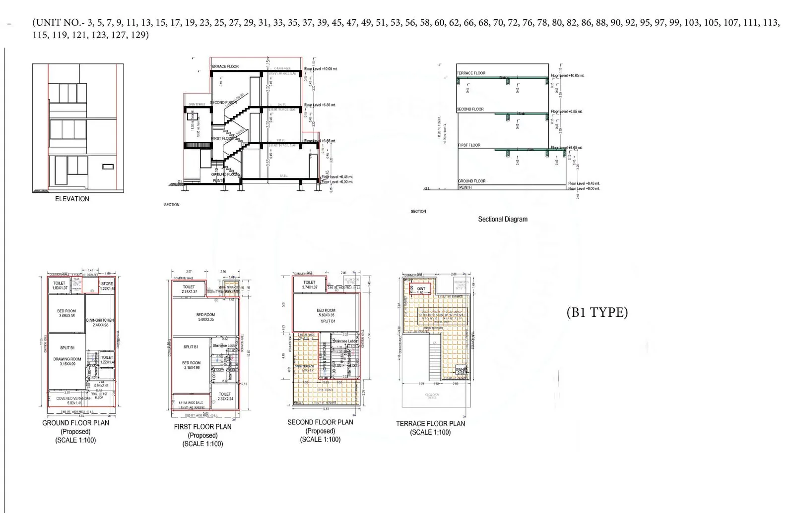 MAHADEV VILLA Floor Plan