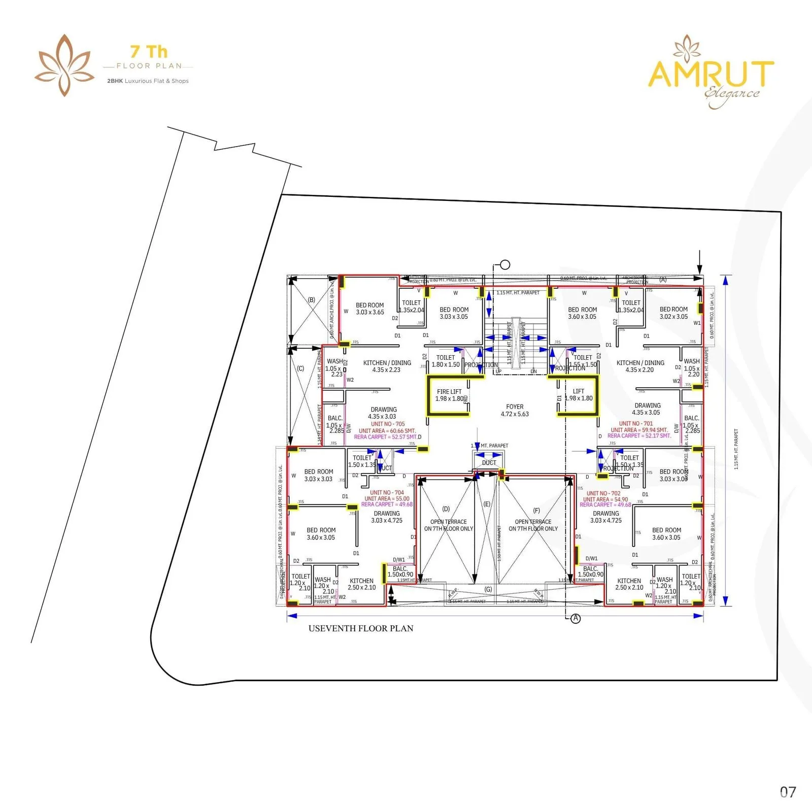Amrut Elegance Floor Plan