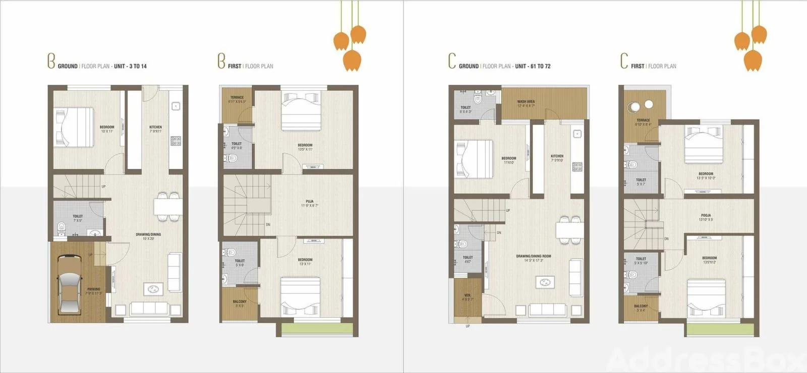 GREEN FLORA Floor Plan