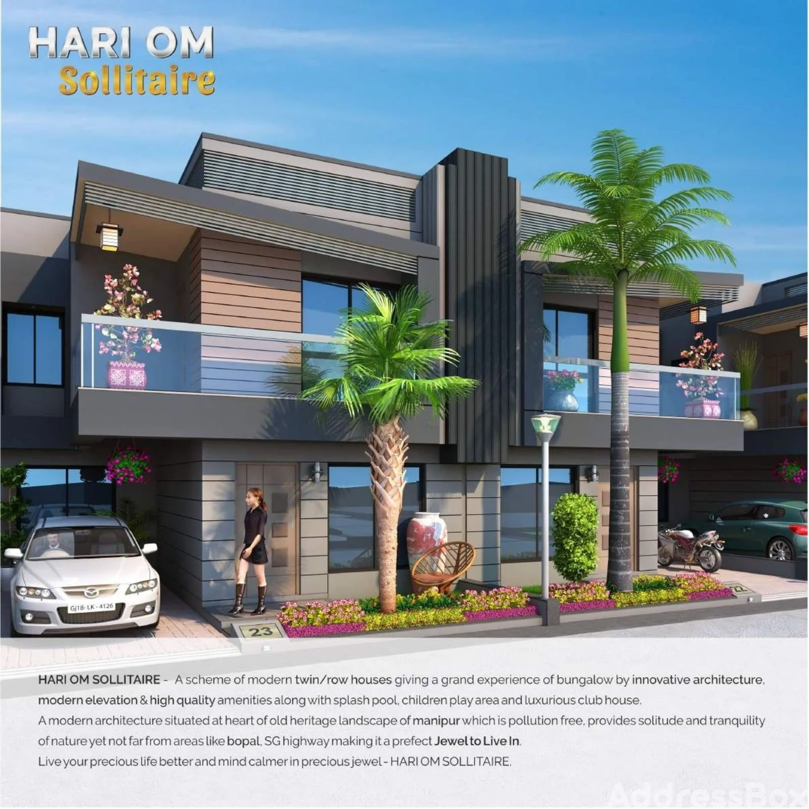 Hariom Sollitaire photo