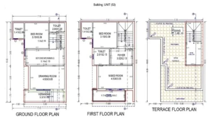 AANGAN BUNGLOWS Floor Plan