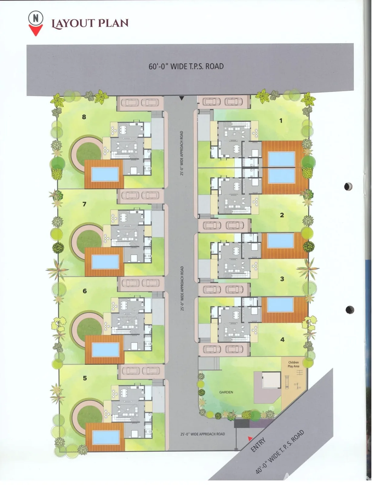 KRISHA FARMS Floor Plan
