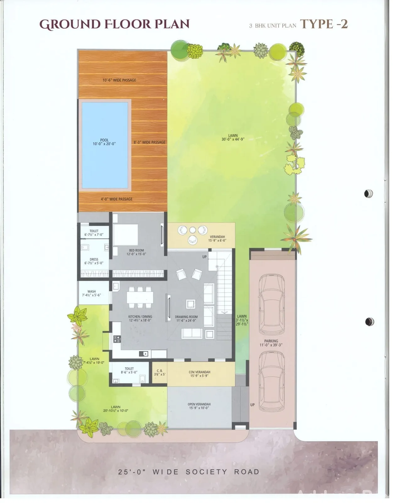 KRISHA FARMS Floor Plan