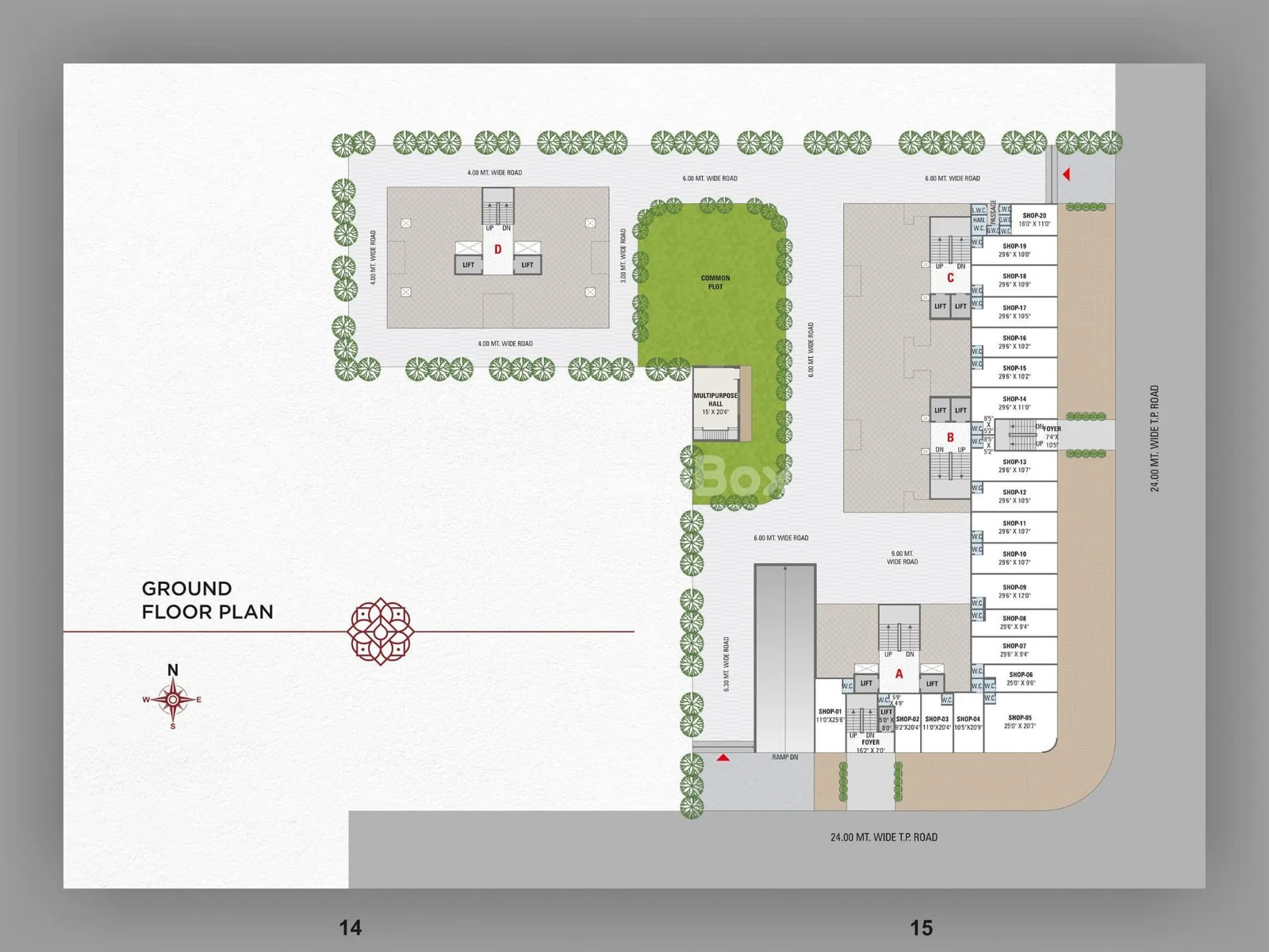 RADHESHYAM HERITAGE Floor Plan