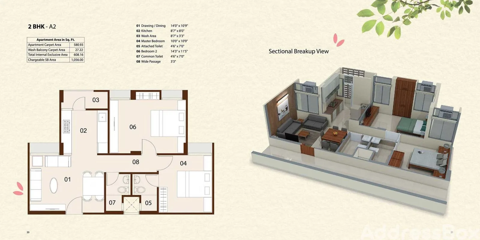Saujanya-II Floor Plan