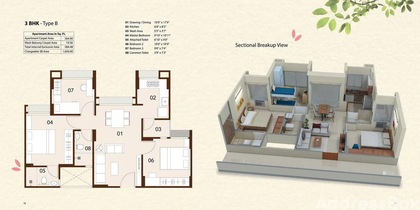 Saujanya-II Floor Plan