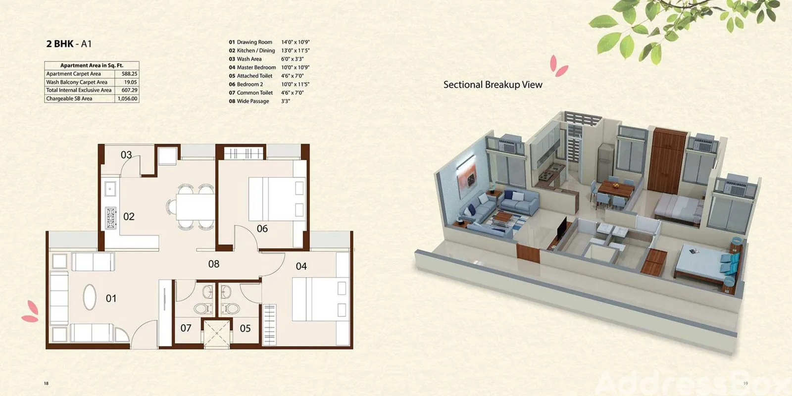 Saujanya-II Floor Plan