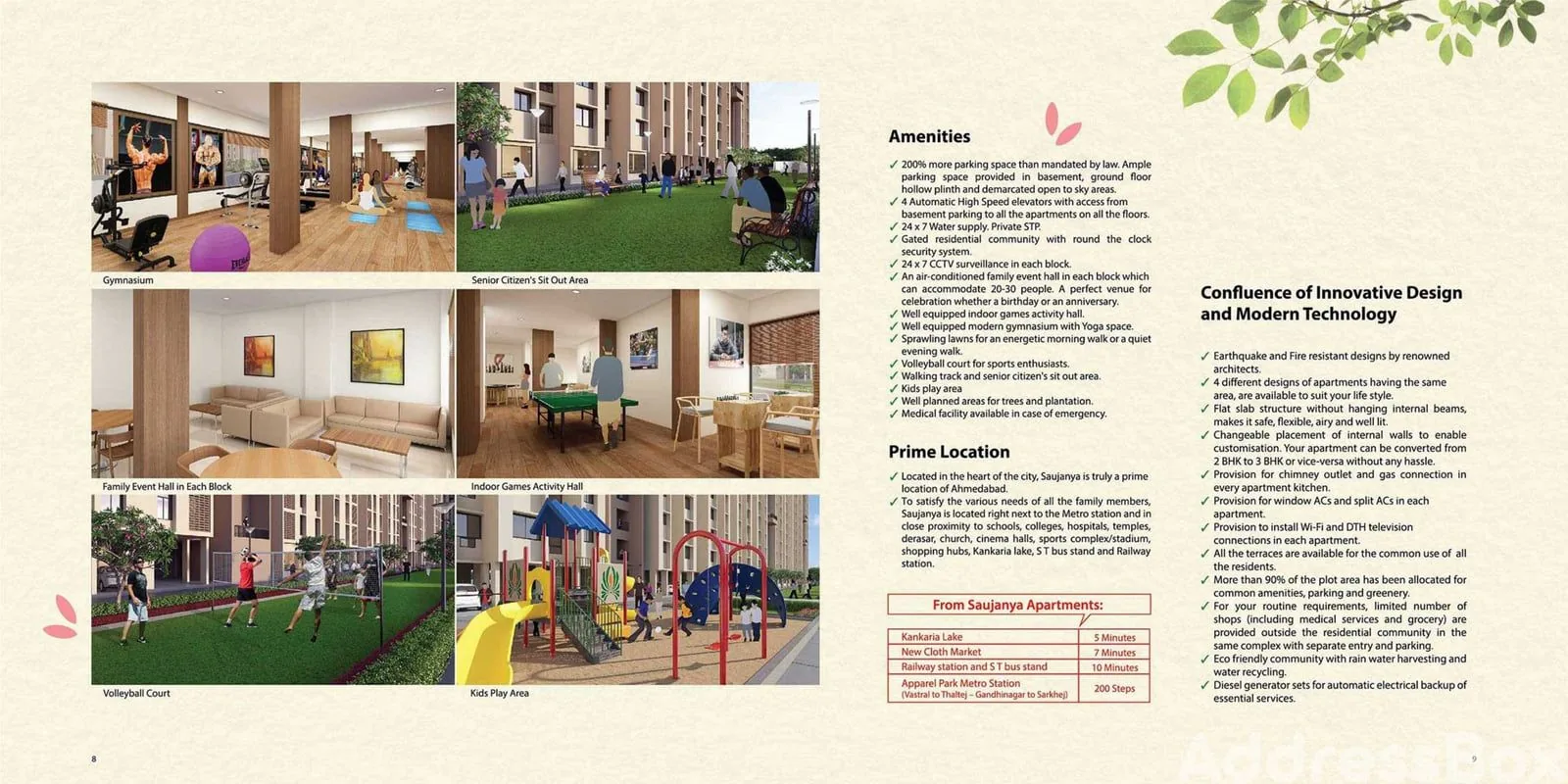 Saujanya-II Amenities