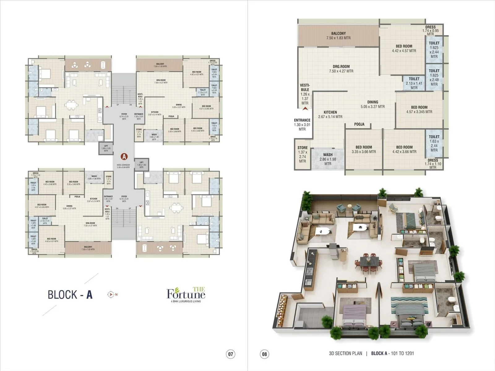 THE FORTUNE Floor Plan