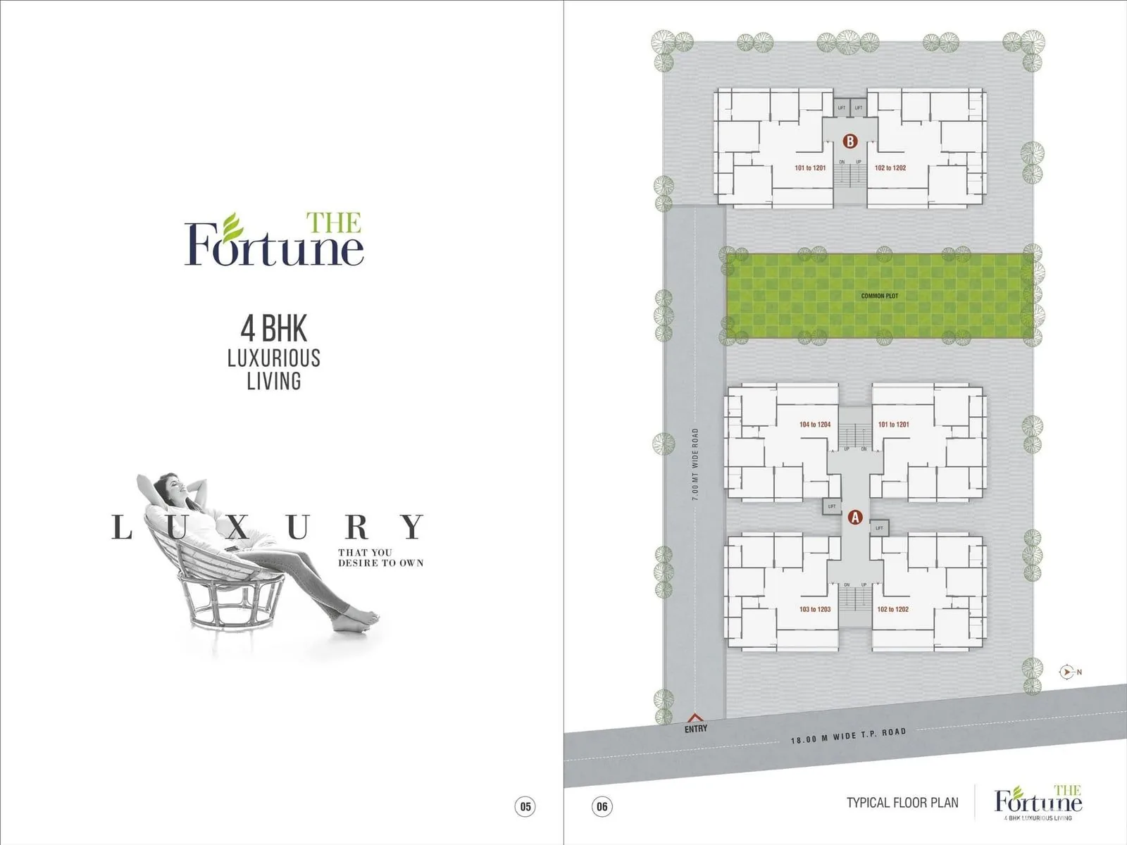 THE FORTUNE Floor Plan